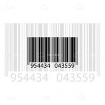 Black and White Barcode Design